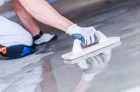 waterproofing with trowel